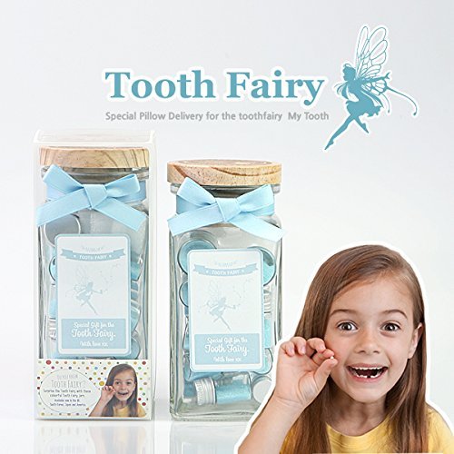 Tooth Fairy Box Bottle Type BLUE-Infant tooth storage