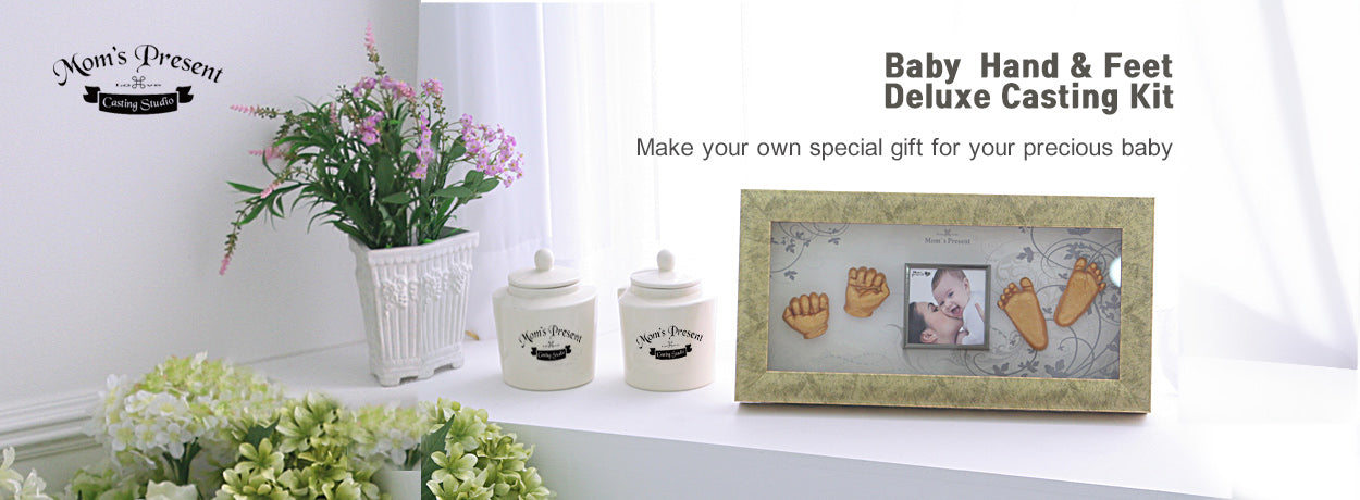 Momspresent Baby Hands and Foot 3D Casting Print DIY Kit