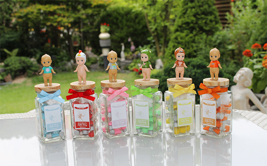 Tooth Fairy Box Bottle Type YELLOW-Infant tooth storage