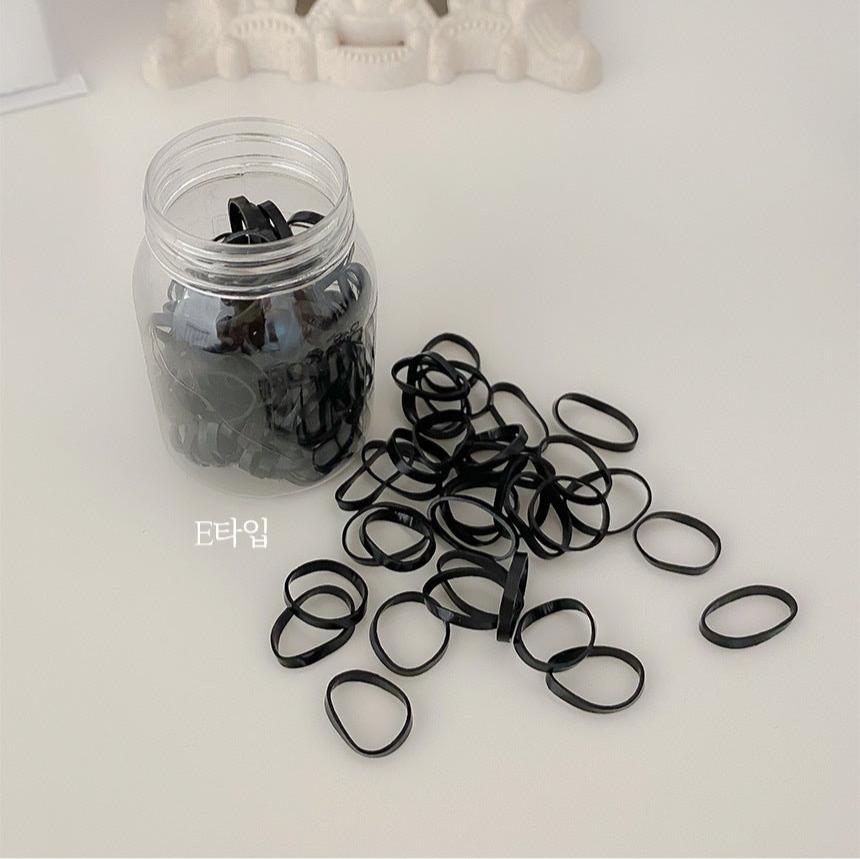 120pcs Basic Elastic Hair Band Set